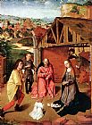 Nativity Canvas Paintings - The Nativity